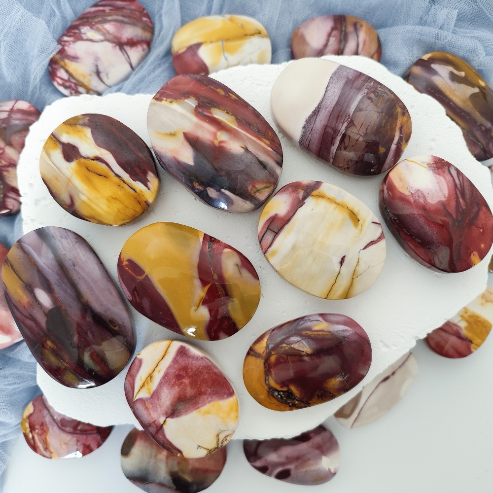 You Pick Mookaite Palm Stones Mercury Retrograde
